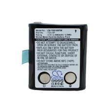Reemplazo de batería compatible para TriSquare TSX-BP