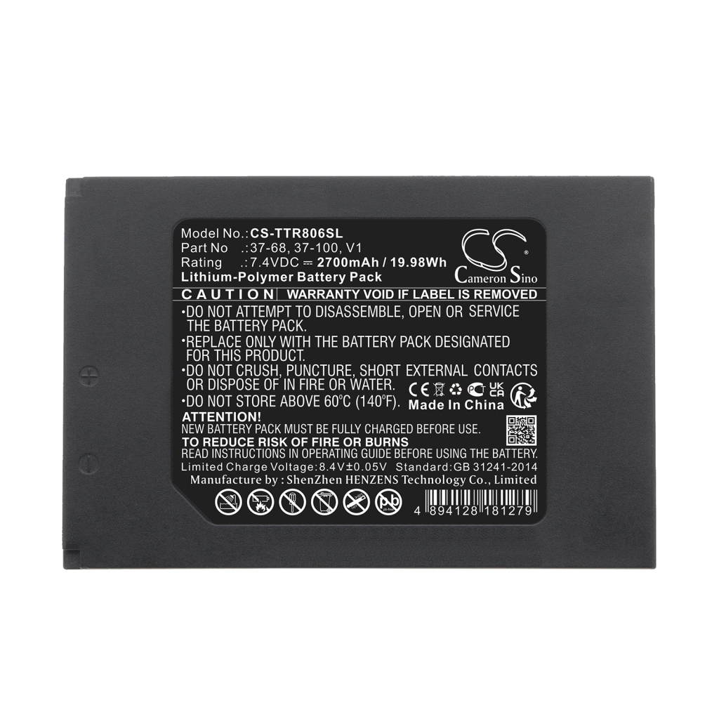 Batería para herramientas eléctricas Triplett CS-TTR806SL