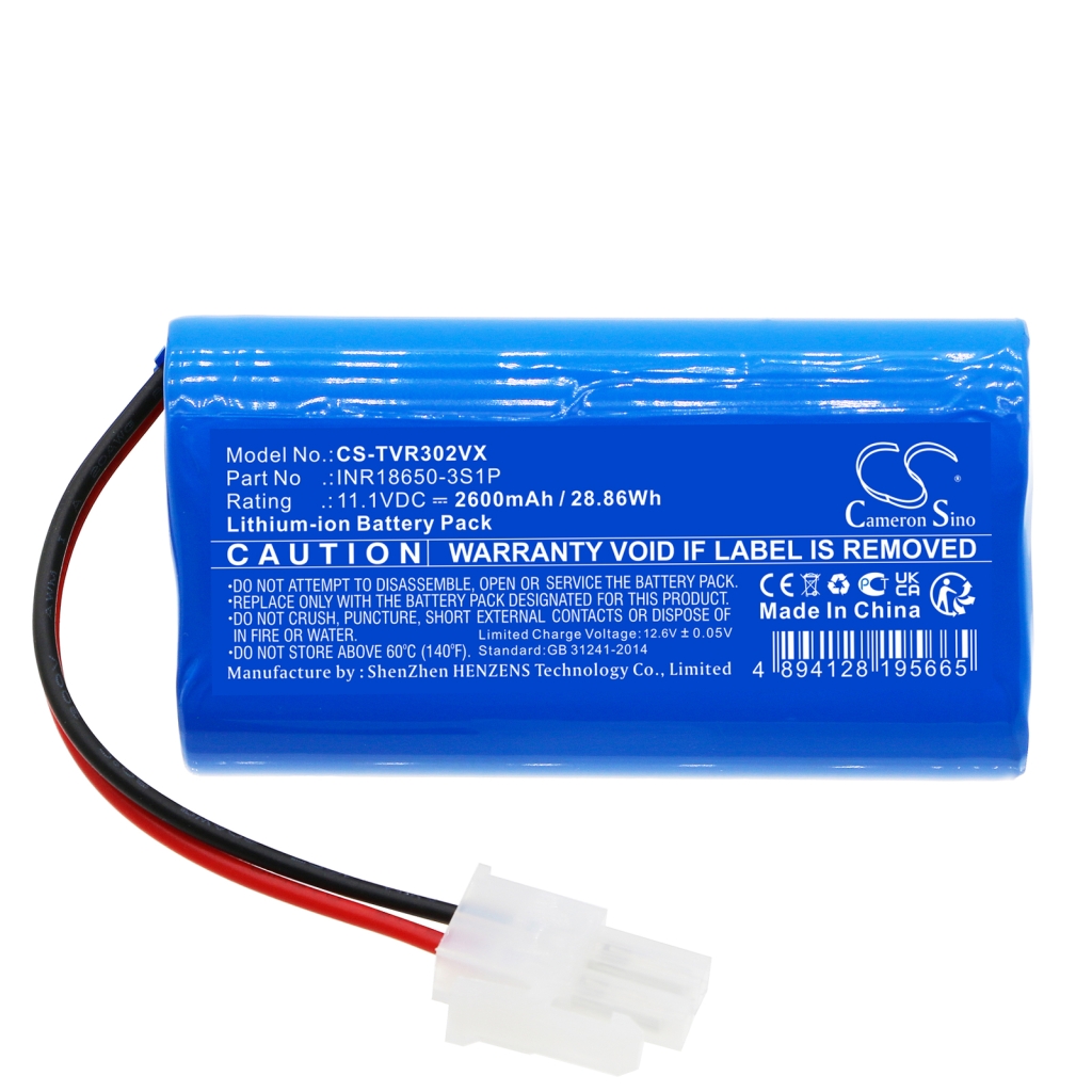 Baterías Sustituye INR18650-3S1P