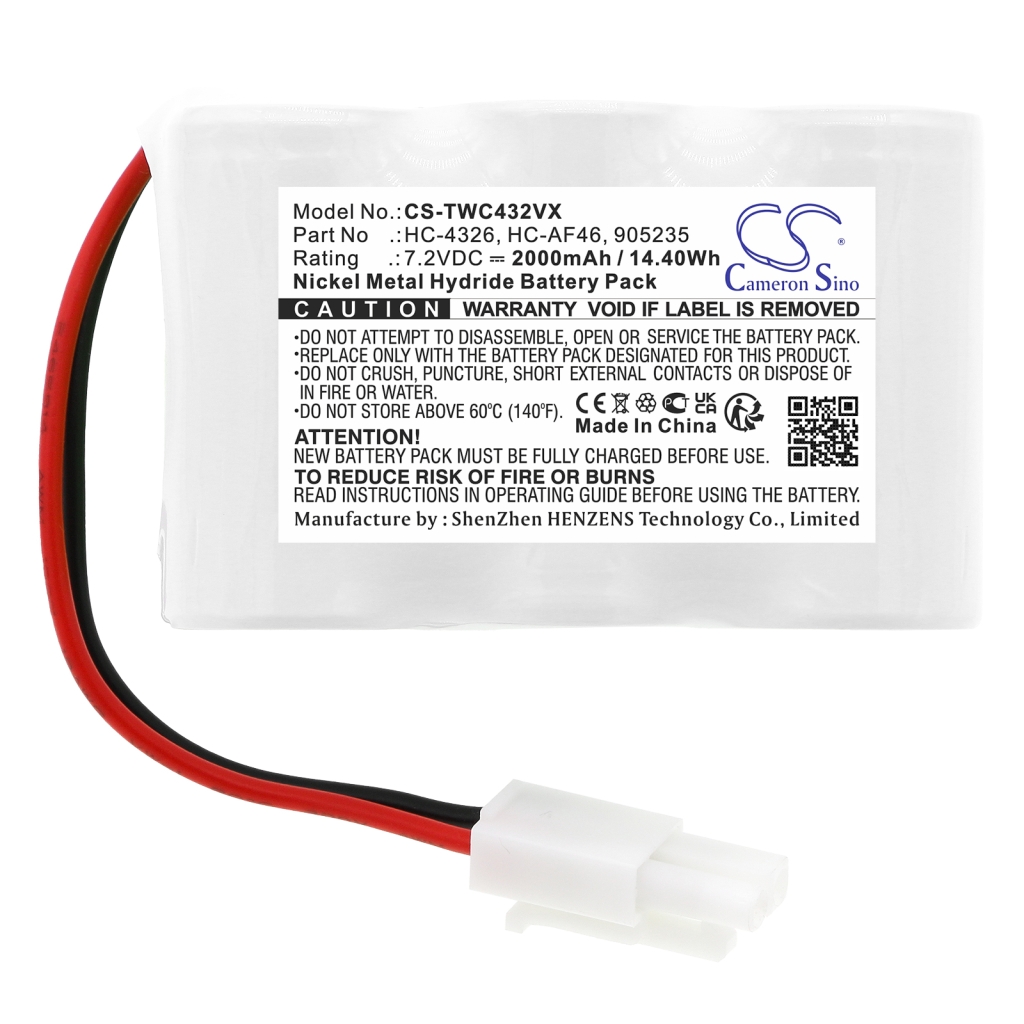 Batería de vacío Twinbird CS-TWC432VX