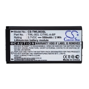 CS-TWL003SL<br />Baterías para  reemplaza la batería TWL-003