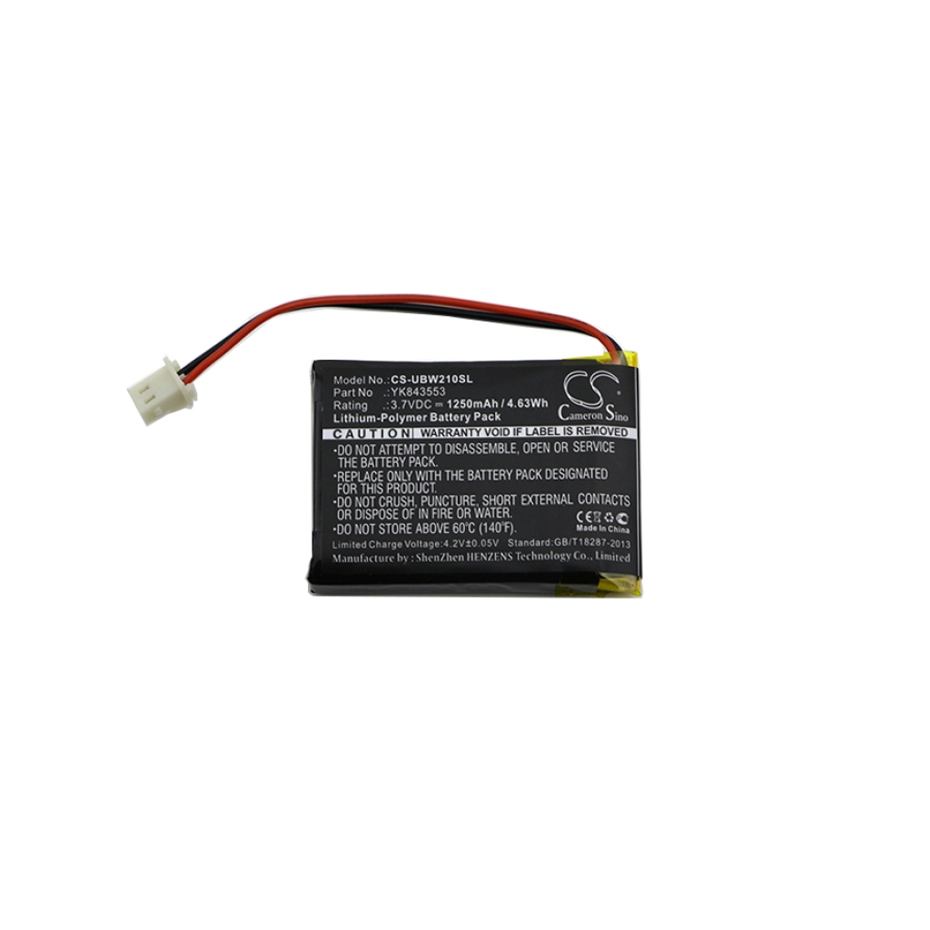 Batería de BabyPhone Uniden CS-UBW210SL
