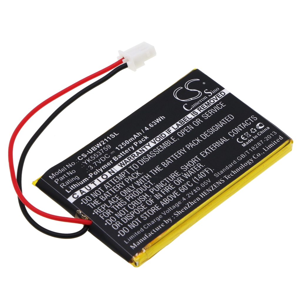 Batería de BabyPhone Uniden CS-UBW211SL