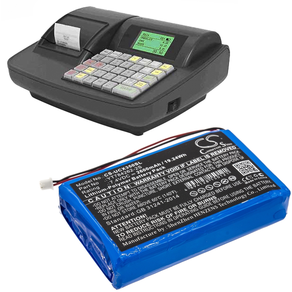 Terminal de pago Batería Uniwell CS-UCX350SL