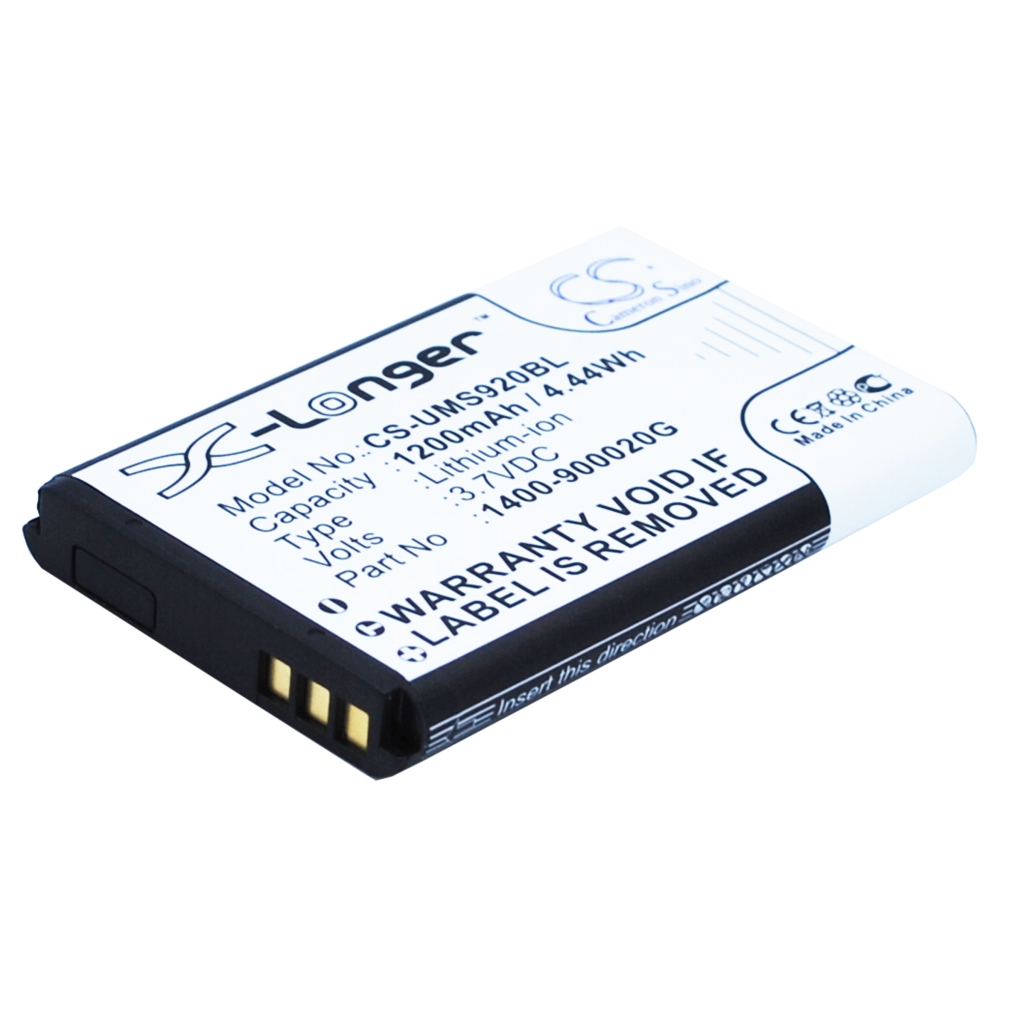 Batería de código de barras, escáner Unitech CS-UMS920BL