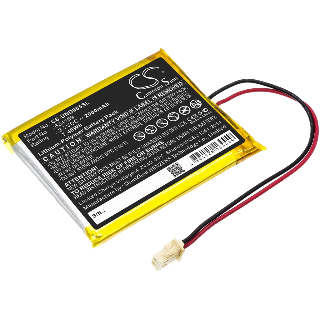 Baterías Sustituye 634169