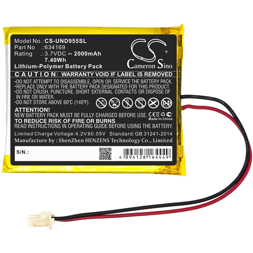 Baterías Sustituye 634169