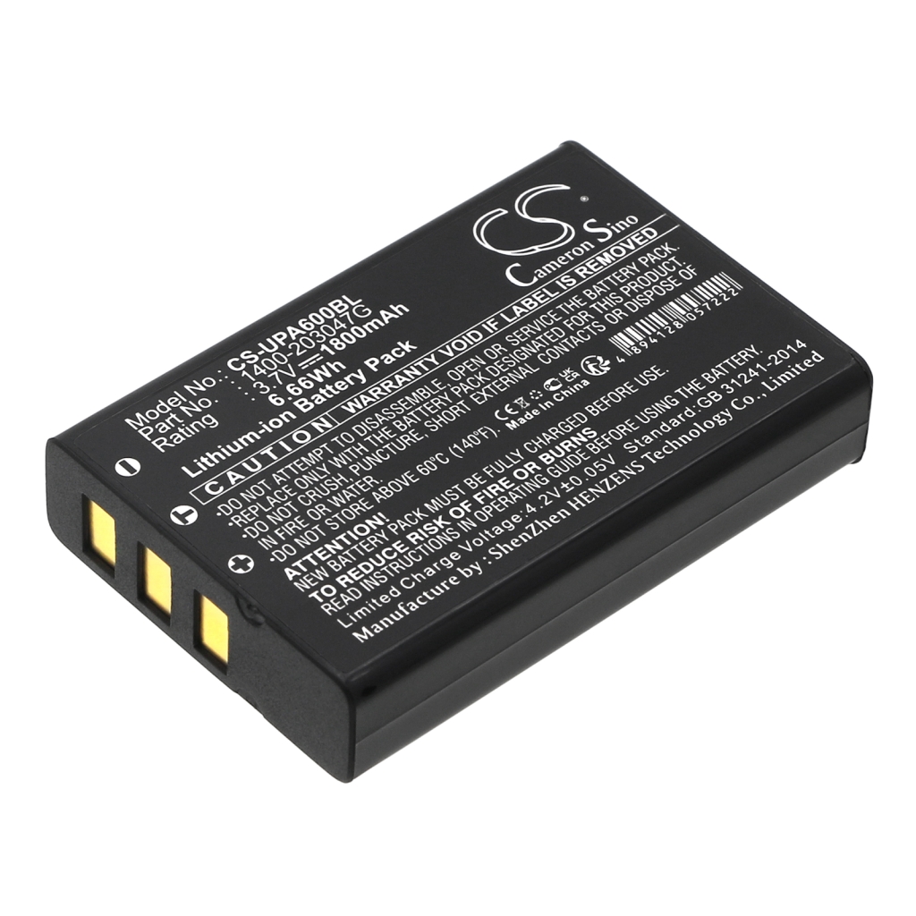 Batería de código de barras, escáner Unitech HT6000