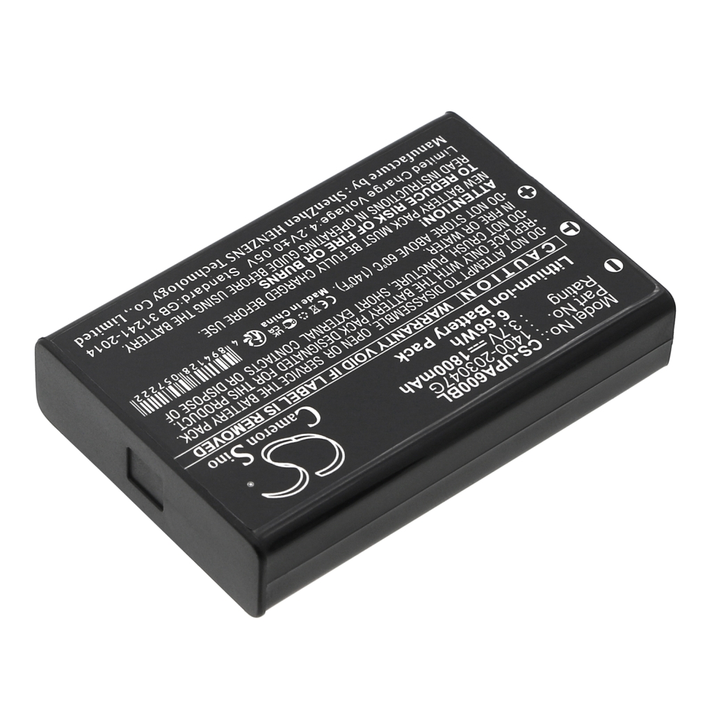 Batería de código de barras, escáner Unitech HT6000