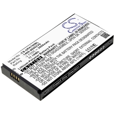 Reemplazo de batería compatible para Unitech 1400-900023G,1400-900033G,1400-900035G,633809002175,S12GT1301A...