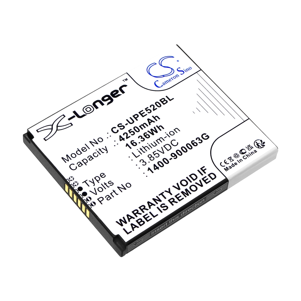 Batería de código de barras, escáner Unitech CS-UPE520BL