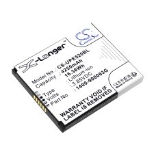 Reemplazo de batería compatible para Unitech 1400-900063G