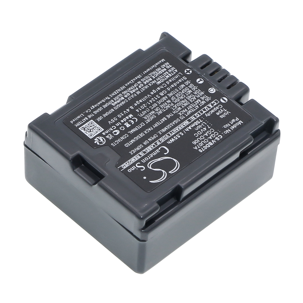 Batería de la cámara Panasonic PV-GS50S