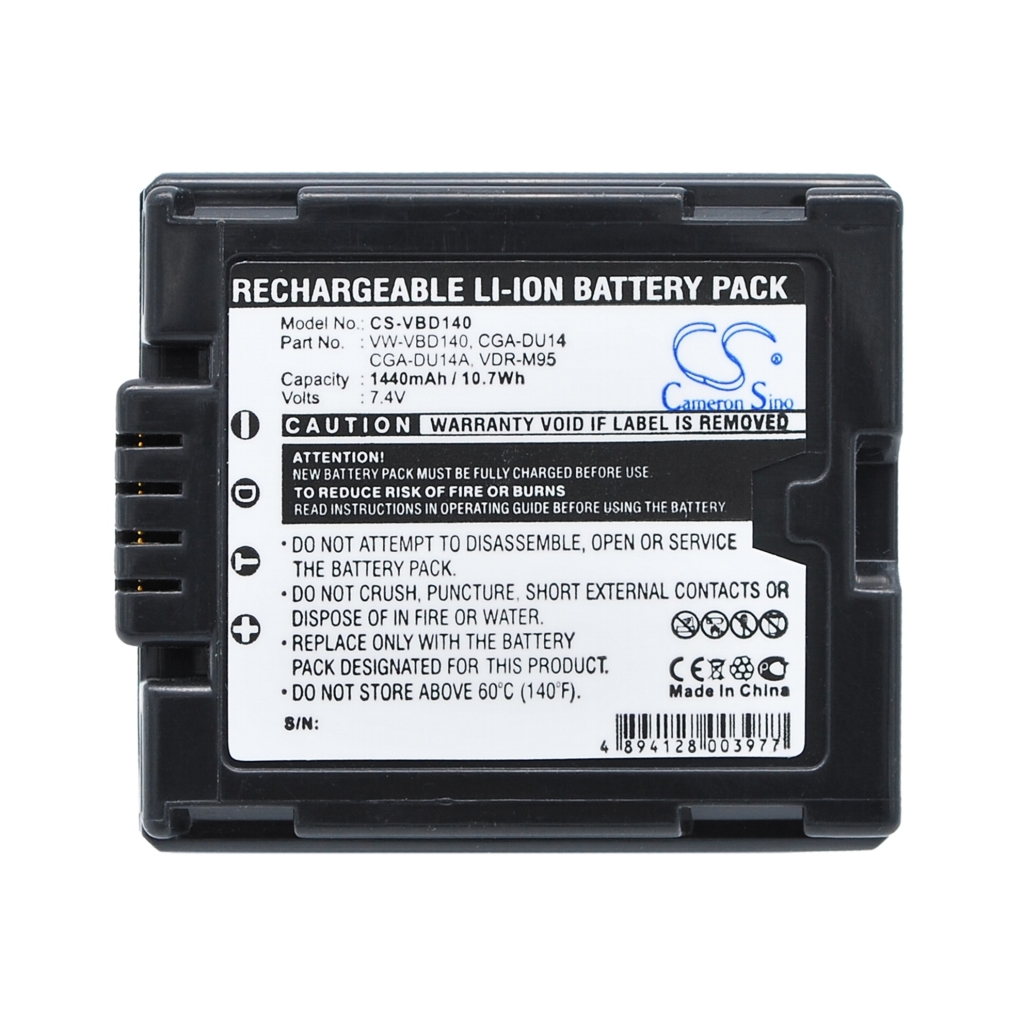 Batería de la cámara Panasonic PV-GS50S