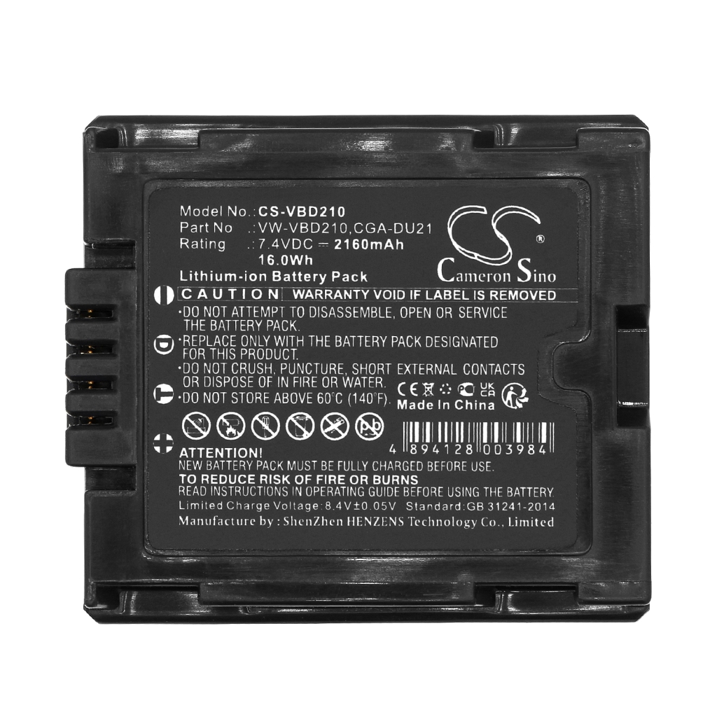 Baterías Sustituye DZ-BP7SW