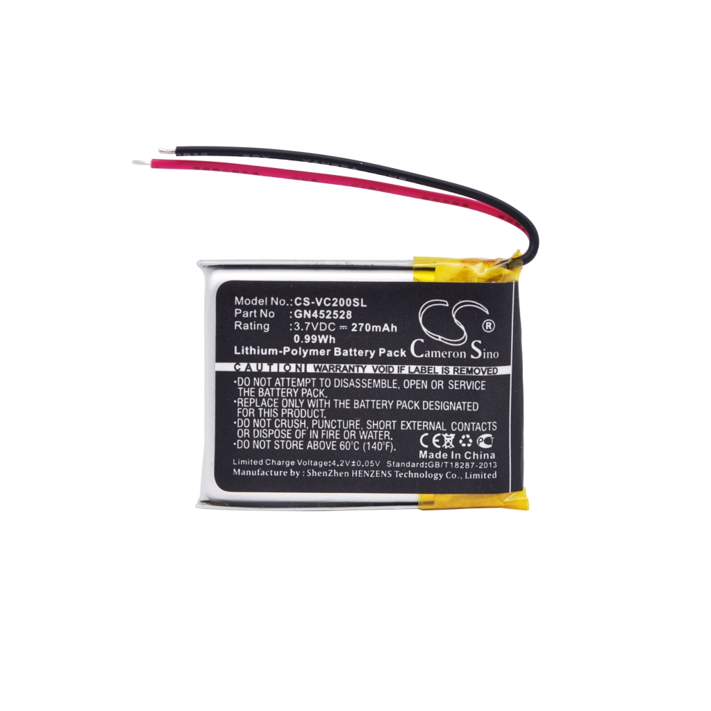 GPS, Batería del Navegador Voice caddie CS-VC200SL