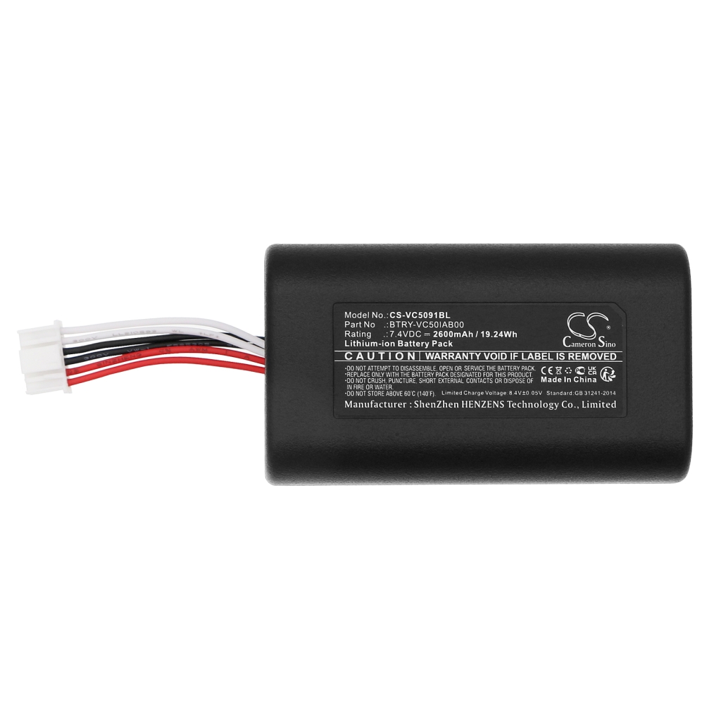 Batería de código de barras, escáner Symbol VC5090-MA0TLQGH6WW