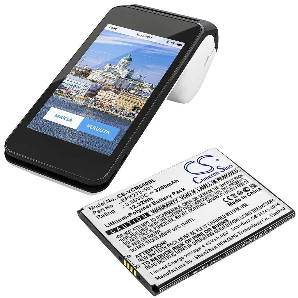 Terminal de pago Batería Verifone CM5