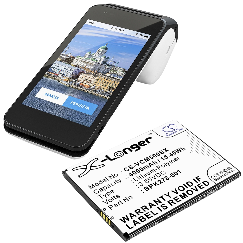 Terminal de pago Batería Verifone CM5