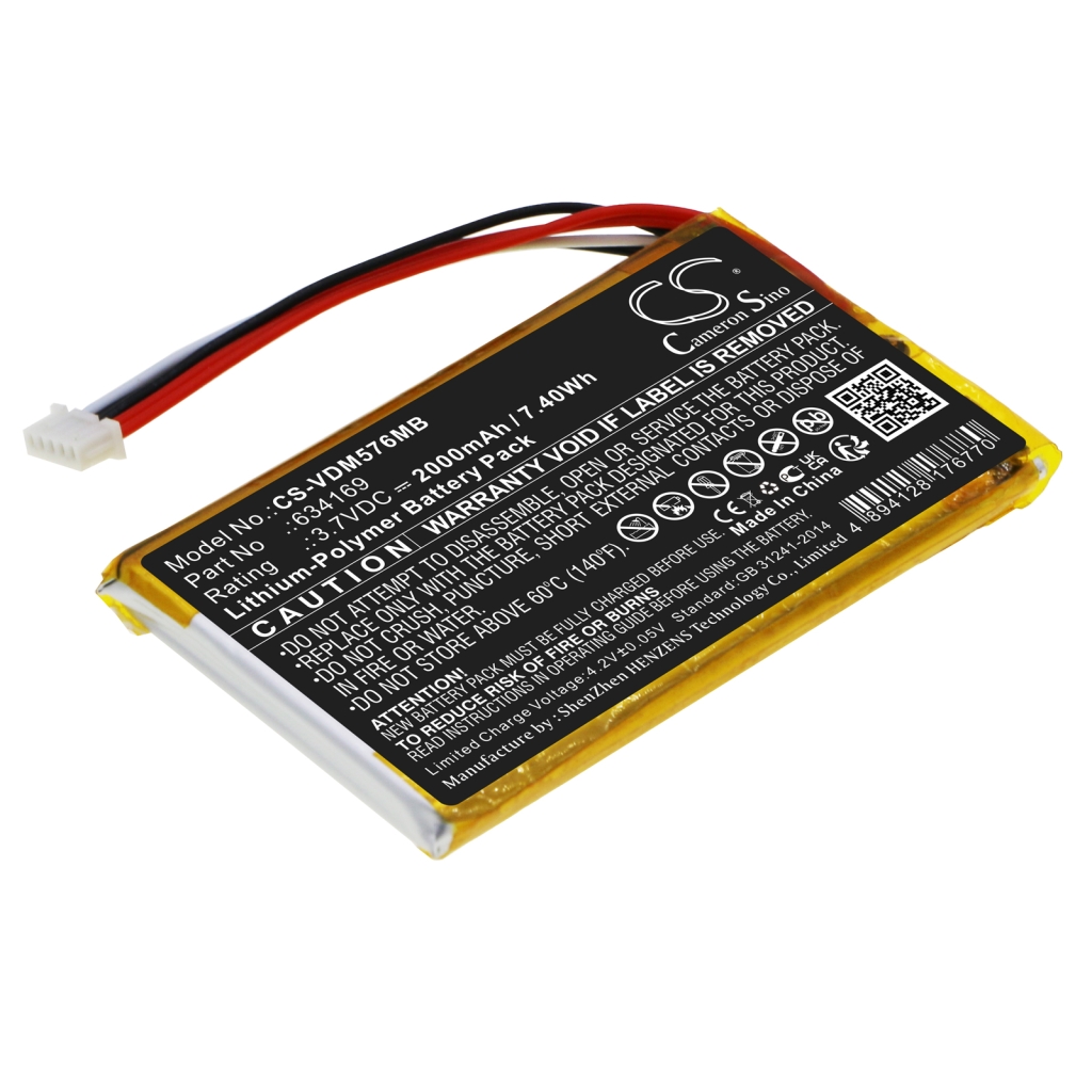 Baterías Sustituye 634169