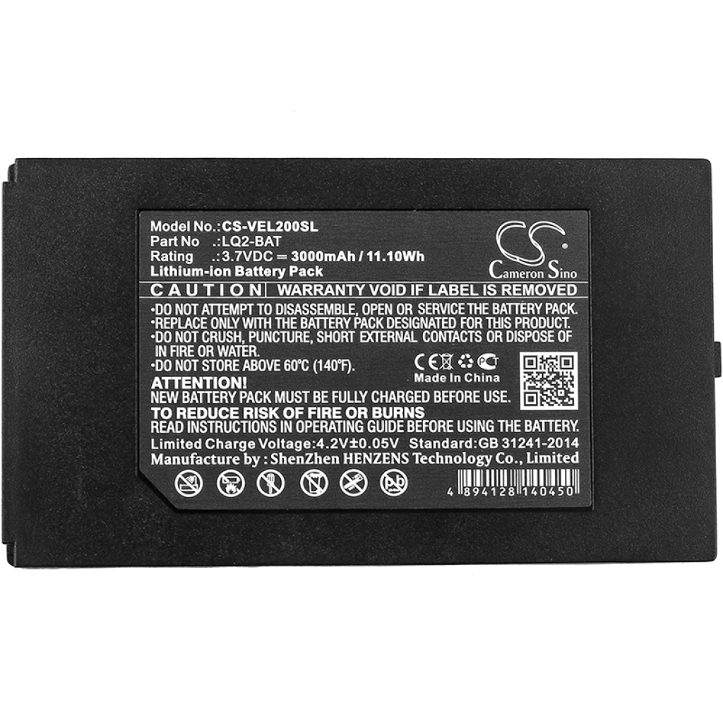 Batería para herramientas eléctricas Vernier CS-VEL200SL