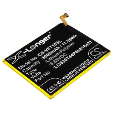 Reemplazo de batería compatible para ZTE LI3930T44P6H816437