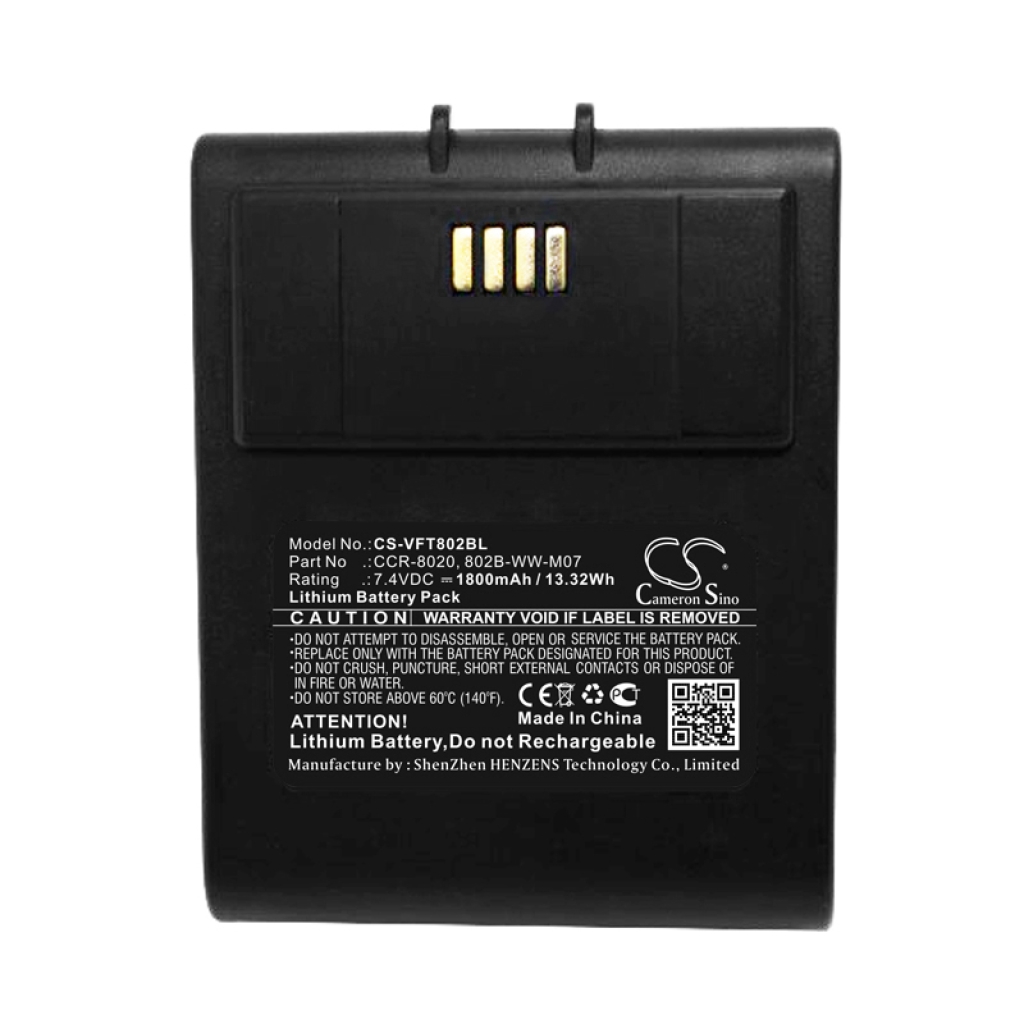 Terminal de pago Batería Verifone 802B-WW-M05