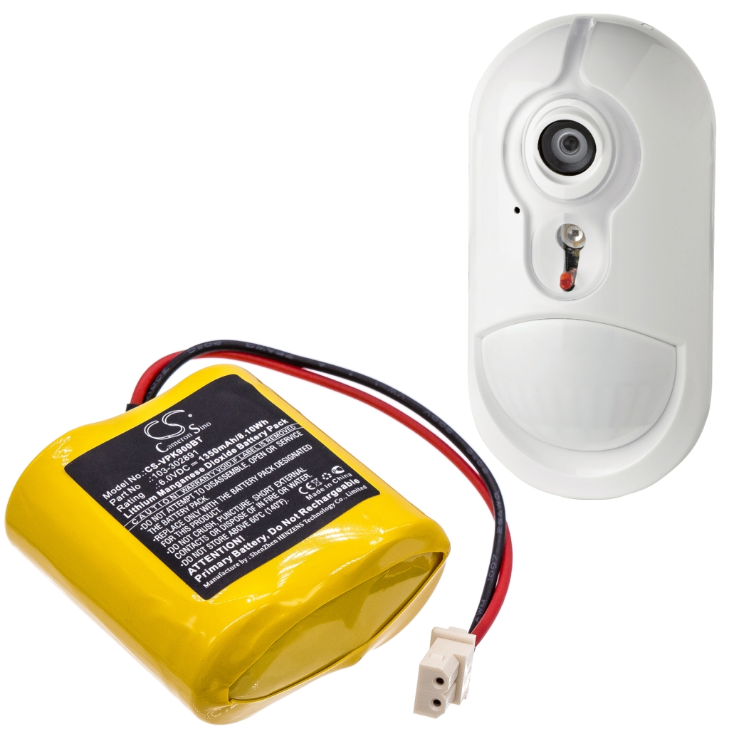 Batería de la cámara de seguridad del hogar Visonic CS-VPK900BT