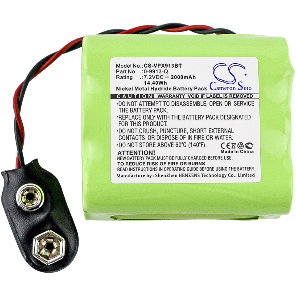Batería de la cámara de seguridad del hogar Visonic CS-VPX913BT