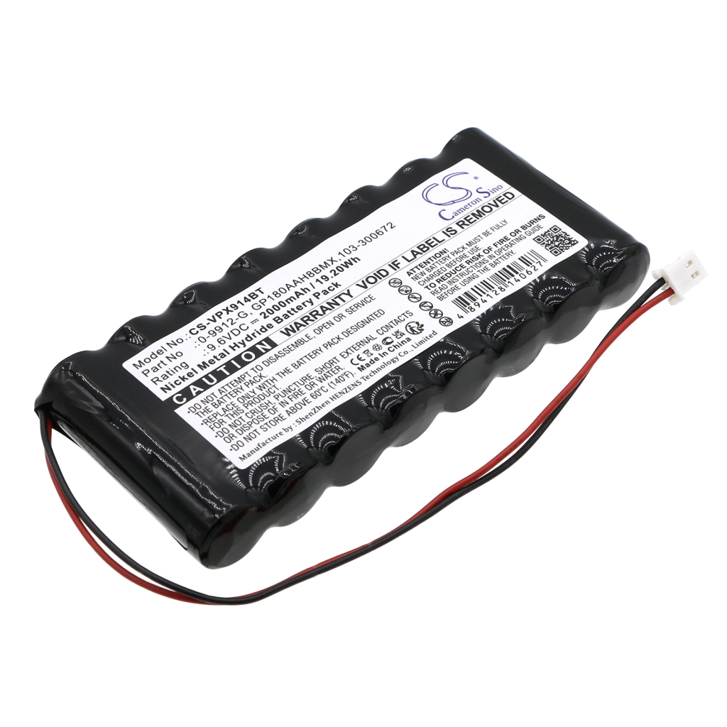 Batería de la cámara de seguridad del hogar Visonic CS-VPX914BT