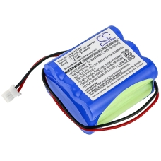 Reemplazo de batería compatible para Visonic 0-9912-M,0-9913-W,103-303687,GP100AAS6YMX,GP130AAM6YMX...