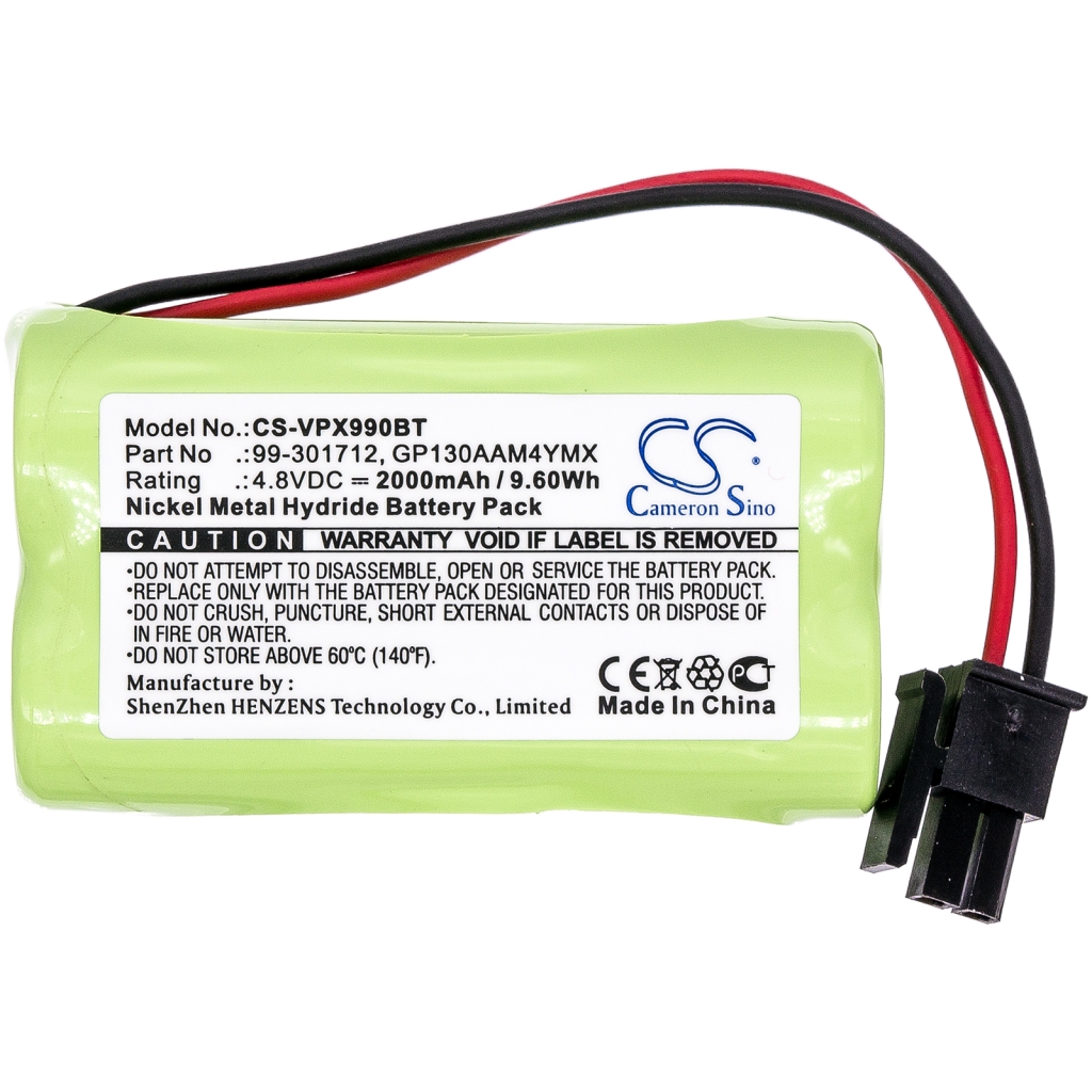 Batería de la cámara de seguridad del hogar Visonic CS-VPX990BT