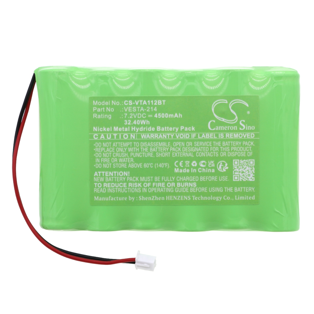 Batería de la cámara de seguridad del hogar Vesta CS-VTA112BT