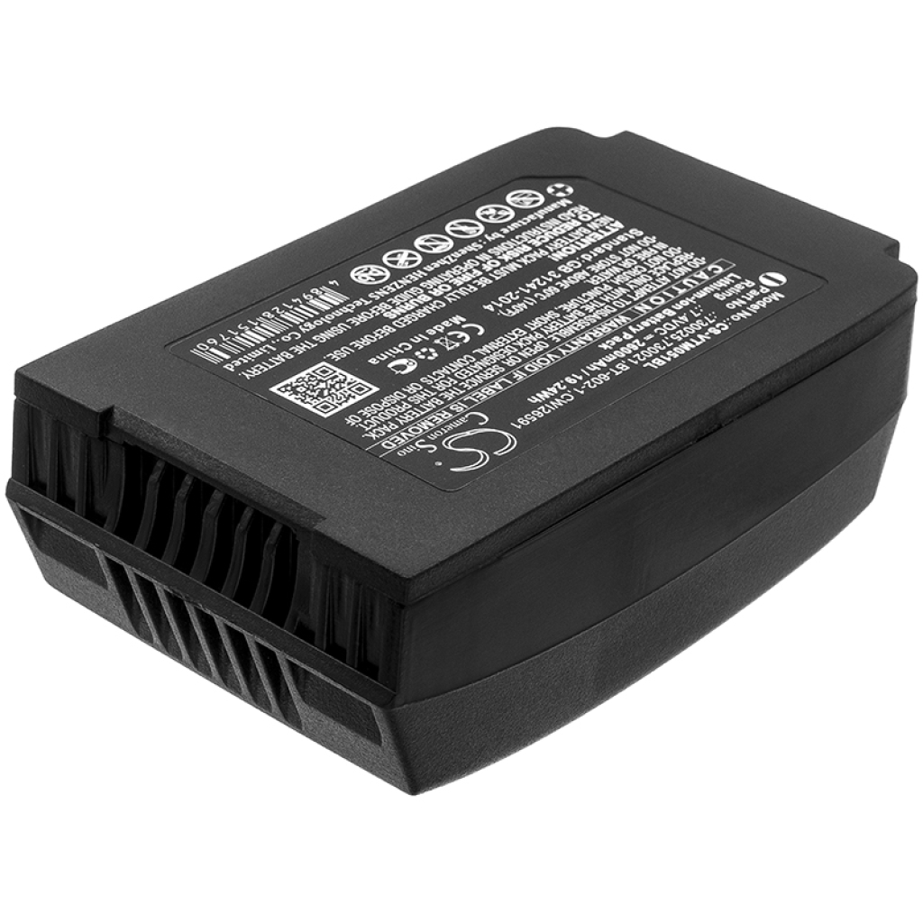 Batería de código de barras, escáner Vocollect Talkman T2