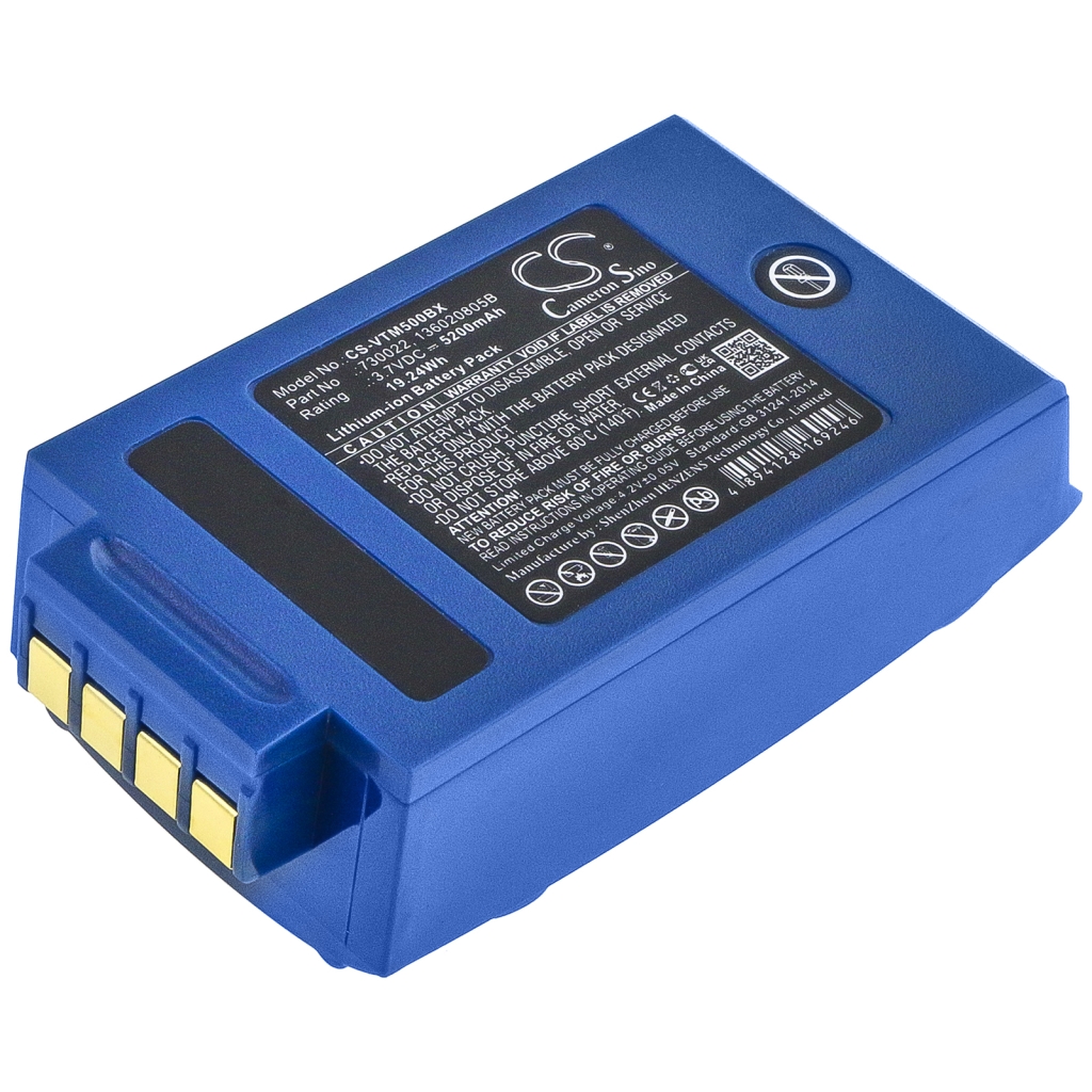 Batería de código de barras, escáner Vocollect Talkman T5