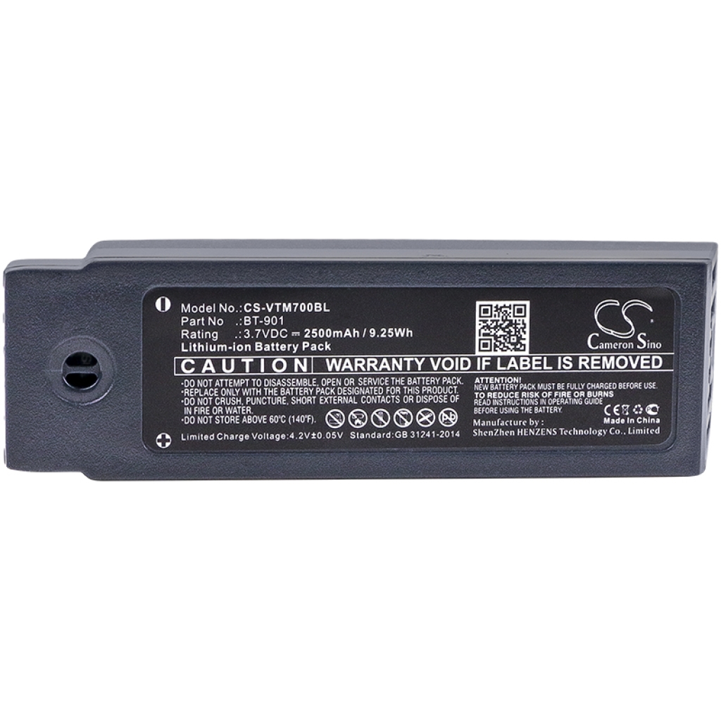 Batería de código de barras, escáner Vocollect Talkman A720x