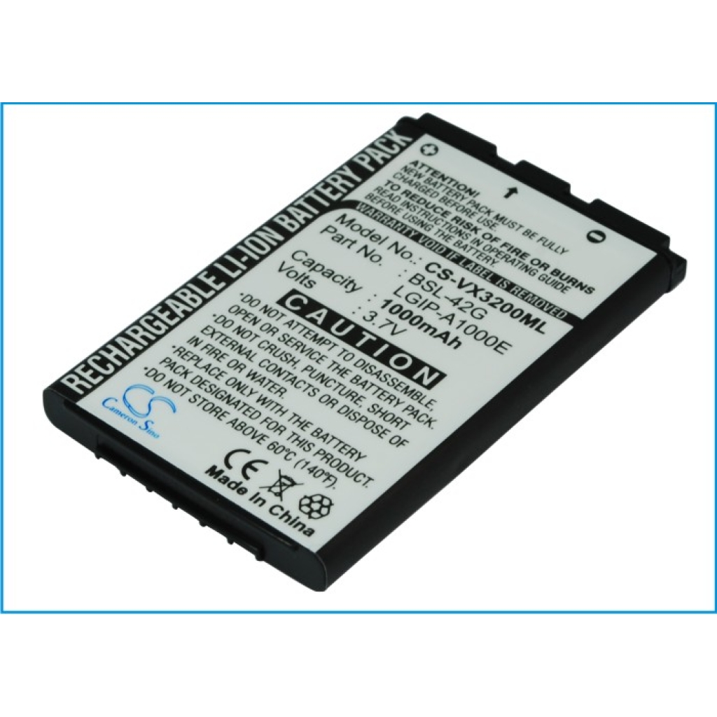 Batería del teléfono móvil LG VX-8300