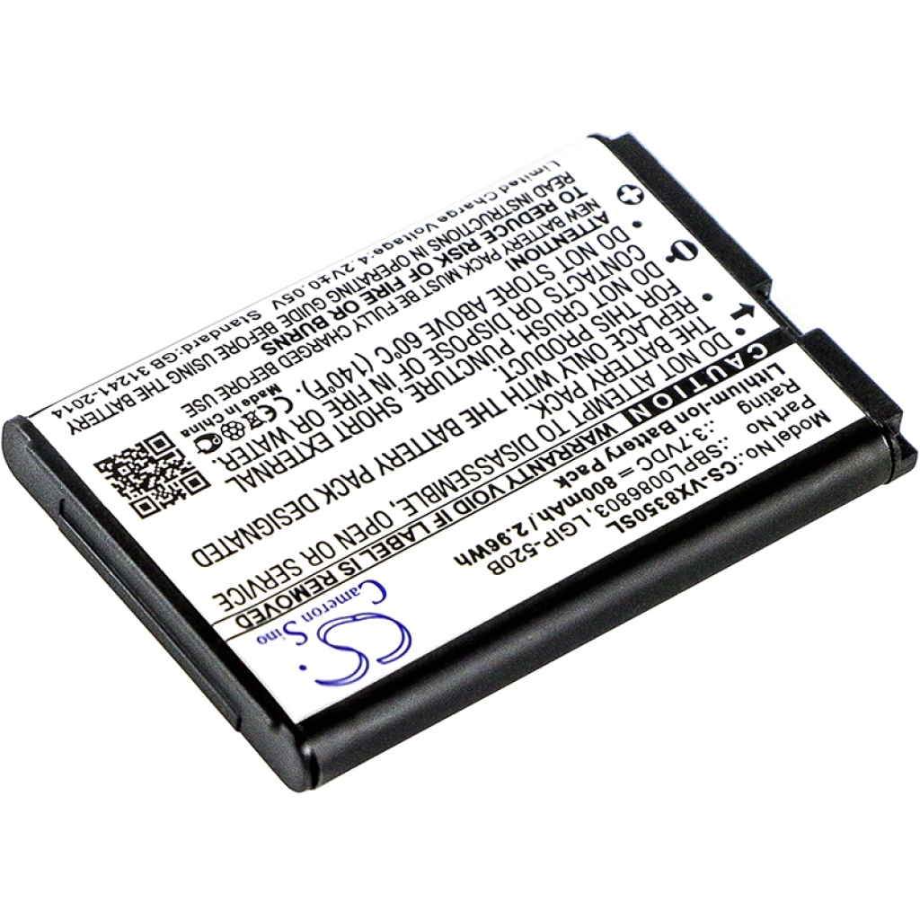 Batería del teléfono móvil LG VX5200