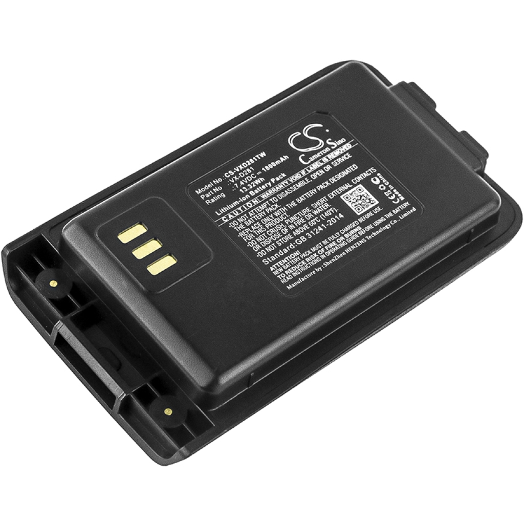 Batería de radio de dos vías Vertex CS-VXD281TW