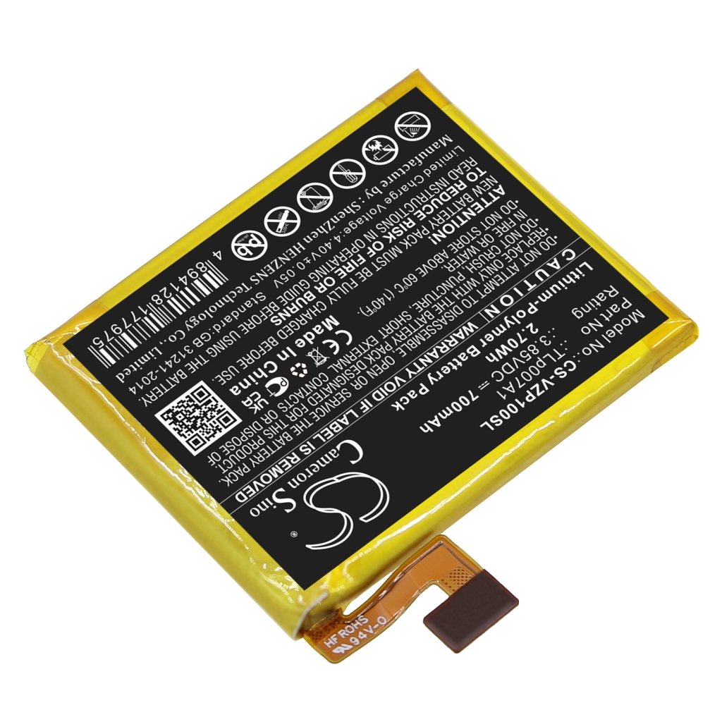 Batería del teléfono móvil Verizon CS-VZP100SL