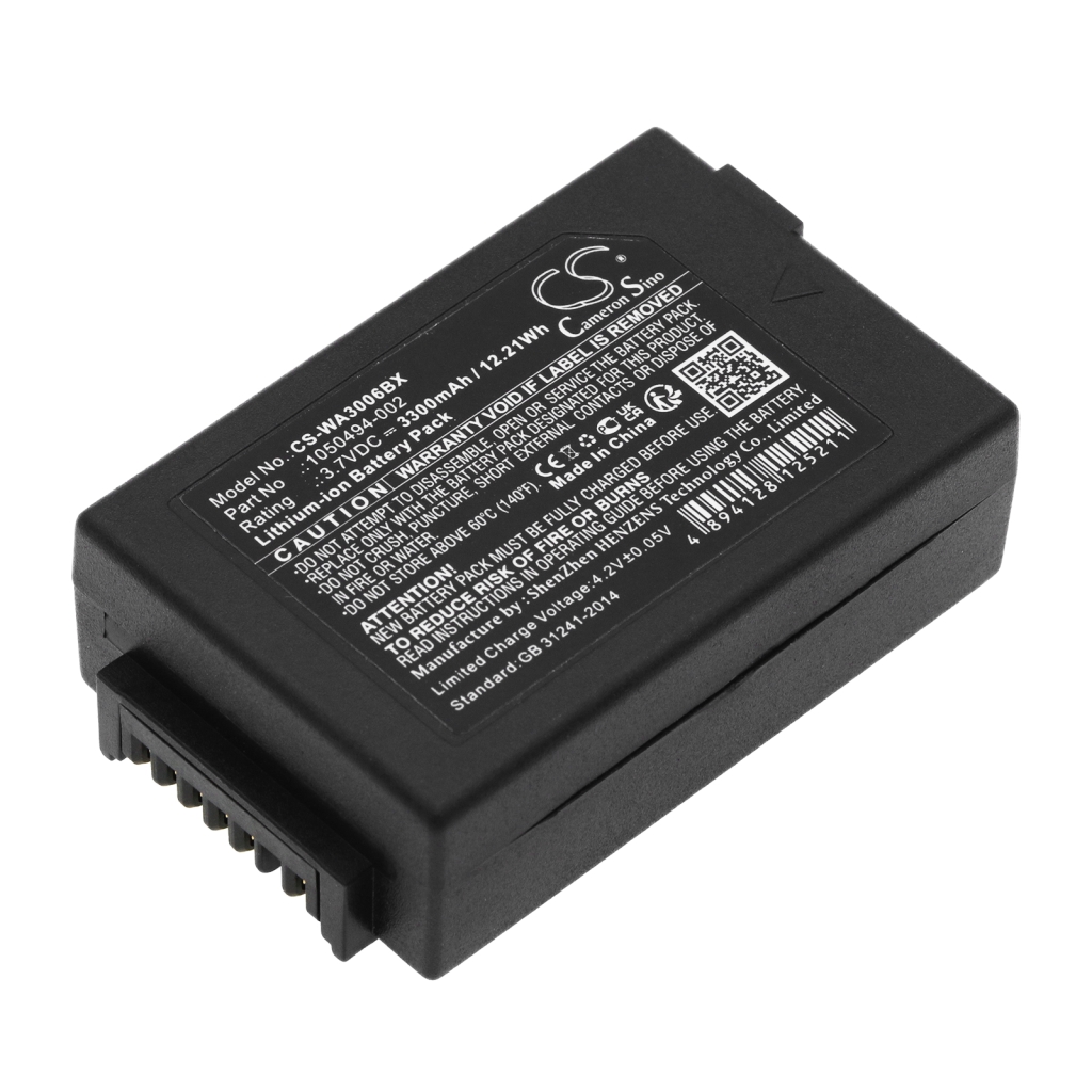 Batería de código de barras, escáner TEKLOGIX WorkAbout Pro G1