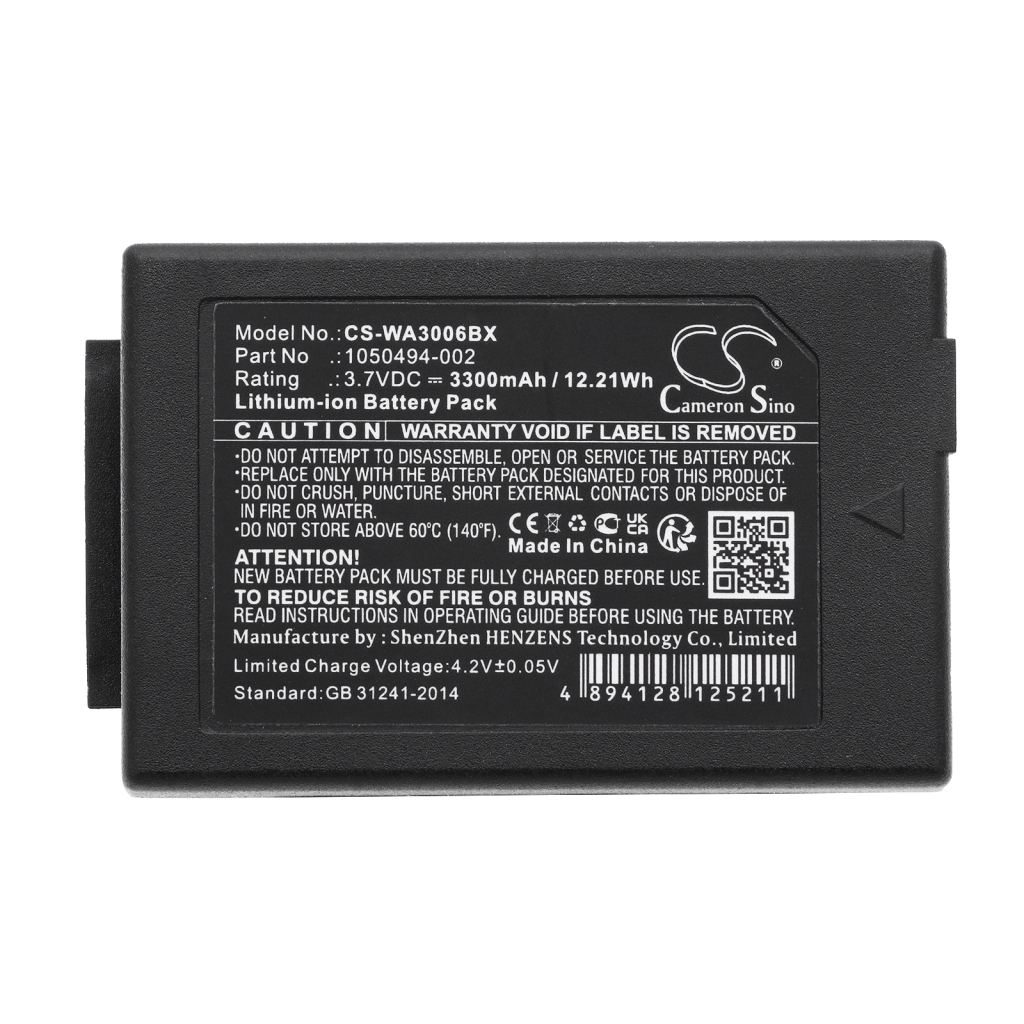 Batería de código de barras, escáner TEKLOGIX WorkAbout Pro G1