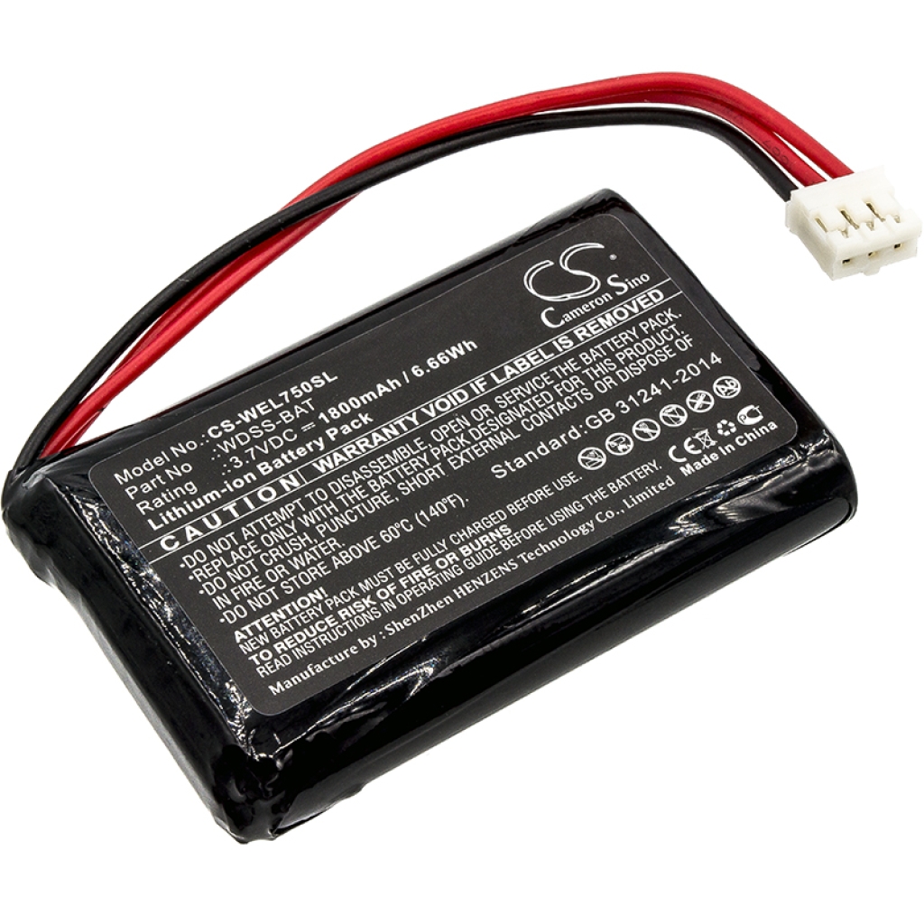 Batería para herramientas eléctricas Vernier CS-WEL750SL