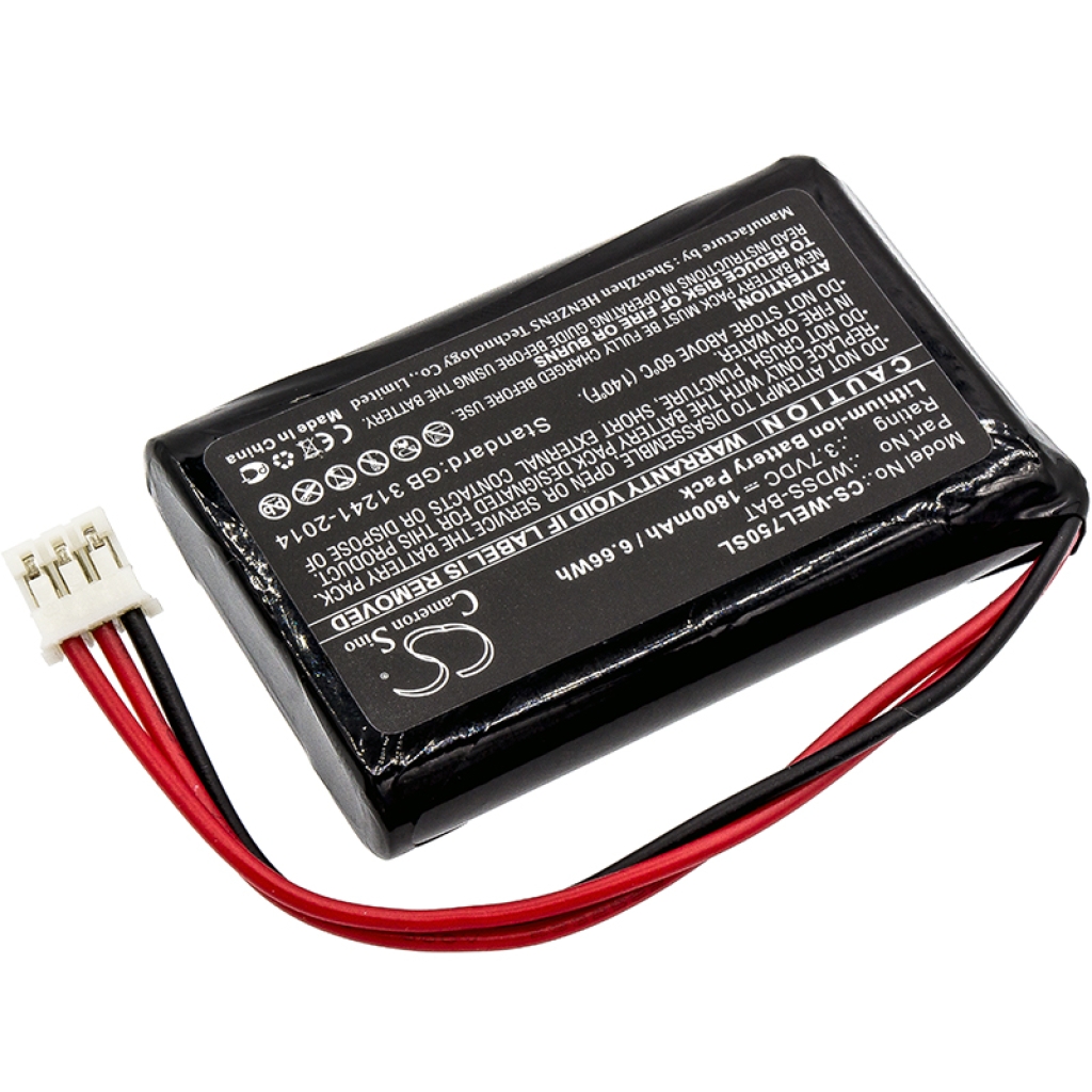 Batería para herramientas eléctricas Vernier CS-WEL750SL