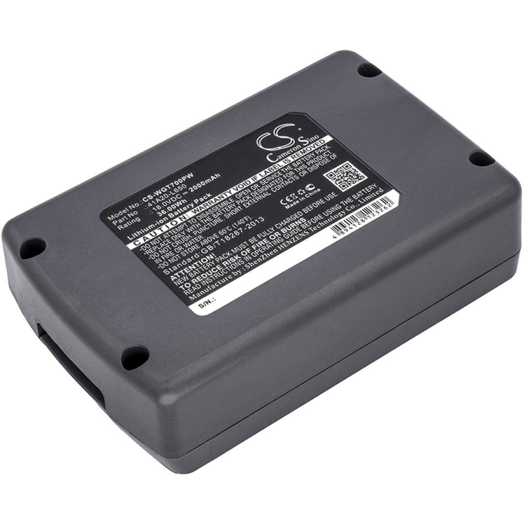 Batería industrial Wolf garten CS-WGT700PW