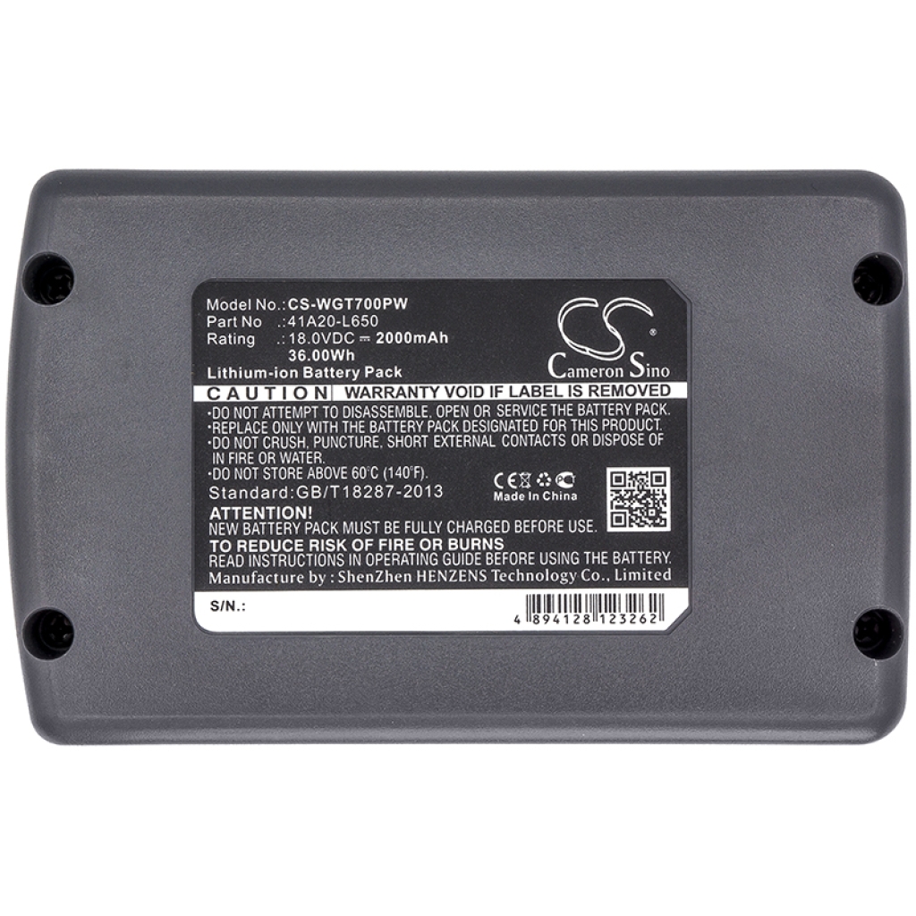Batería industrial Wolf garten CS-WGT700PW
