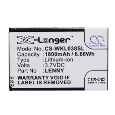 Reemplazo de batería compatible para Wiko LENNY