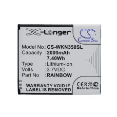 Reemplazo de batería compatible para Wiko RAINBOW