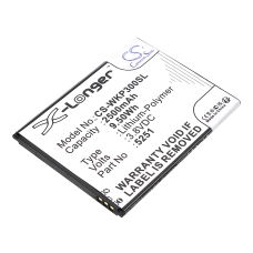 Reemplazo de batería compatible para Wiko 5251,S104-V02000-000,S104-V02000-001,S104-V02000-012