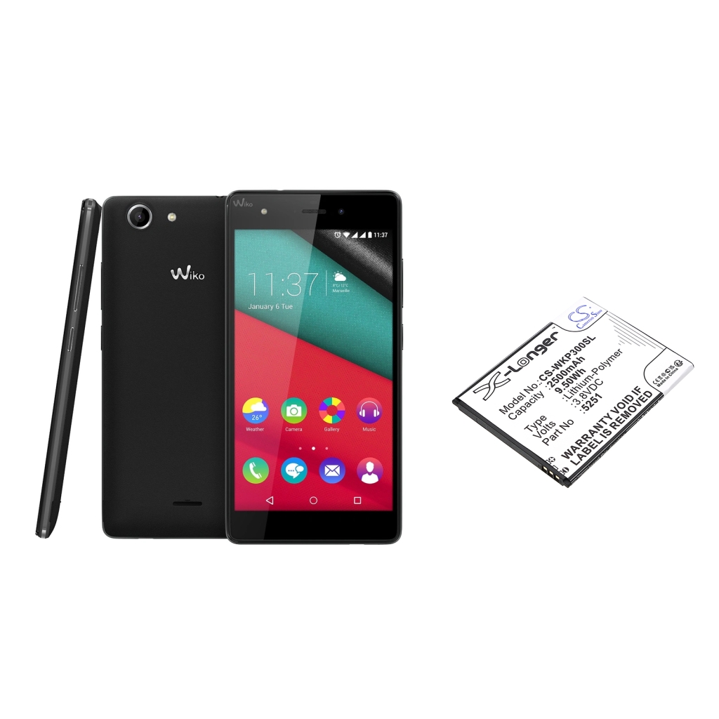 Batería del teléfono móvil Wiko CS-WKP300SL